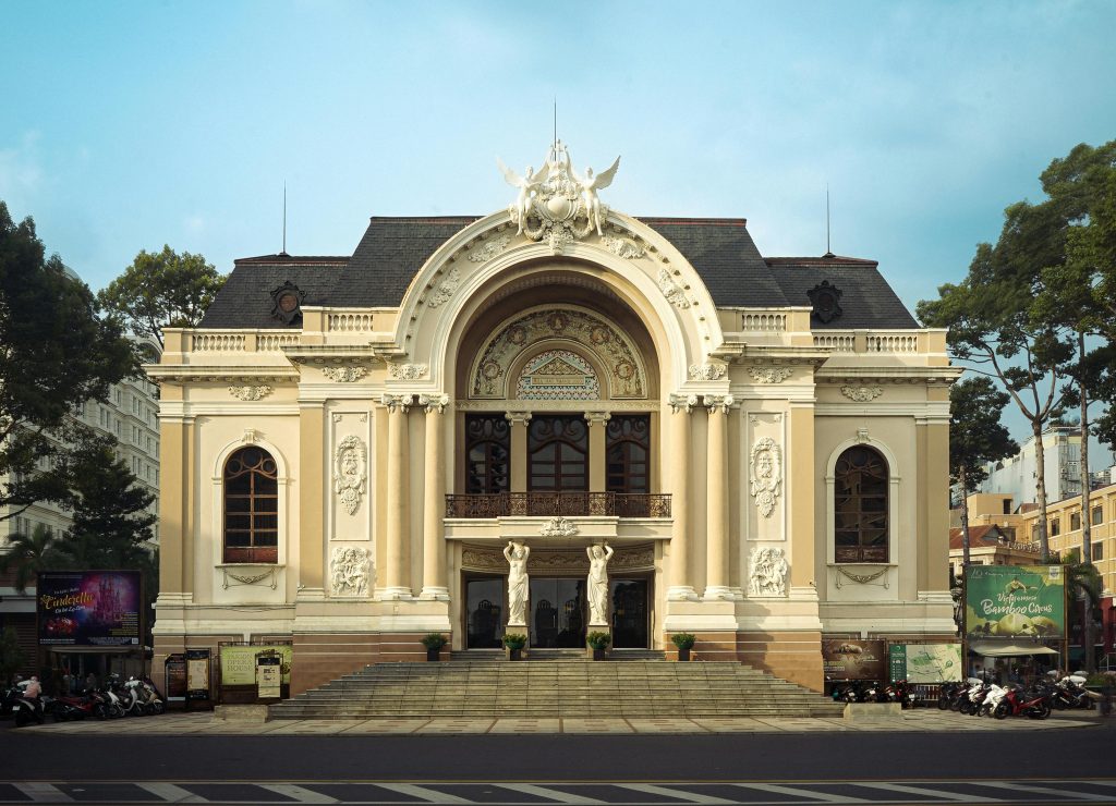 pexels photo 31256134 31256134 Front view of the iconic Saigon Opera House in Ho Chi Minh City, Vietnam.